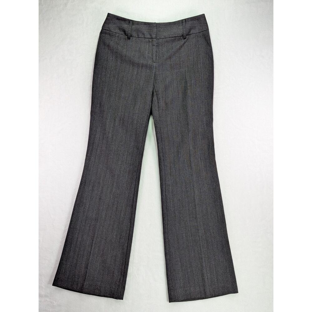 Apt.9 Ava Size 4 Gray Wide Leg Dress Pants VTG Y2K